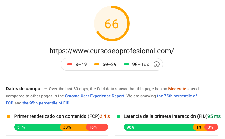 mejorar velocidad web