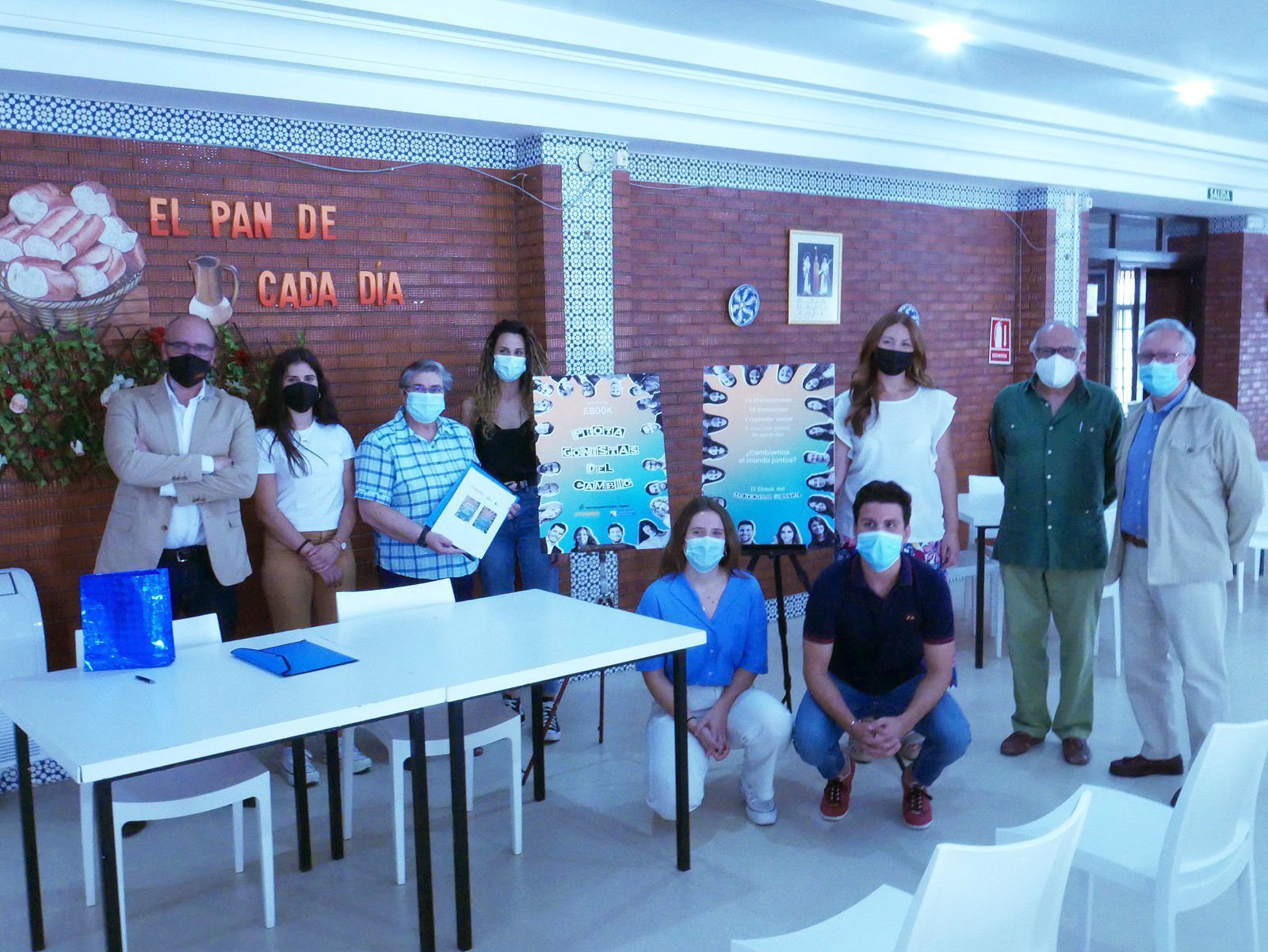 Firma de convenido con comedor social de triana